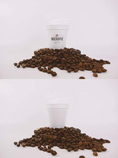 咖啡杯样机 Coffee Cup Mockup