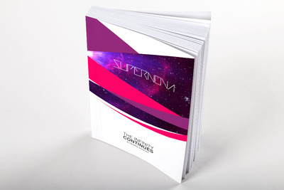 软皮书本画册设计样机 Softcover Trade Book PSD Mockup 03