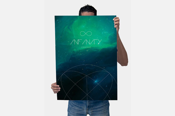 手持海报样机 Poster Mockup 1