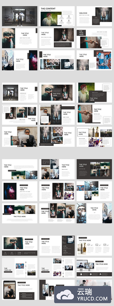 高端大图的PPT模板下载[PPTX]