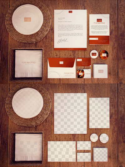 vi文具样机素材 Stationery Mockup 01