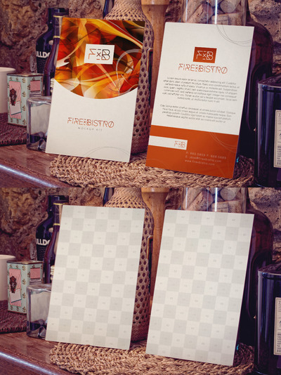 传单海报设计样机 Flyer Mockup 02