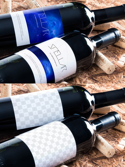 红酒瓶样机 Wine Bottle Mockup 04