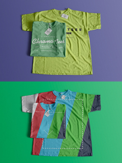 T恤设计样机 T-Shirts Mockup 02