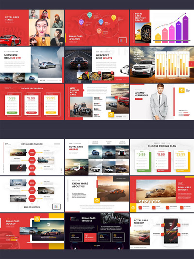 各种经销商必备的优雅PPT模板下载[PPTX]