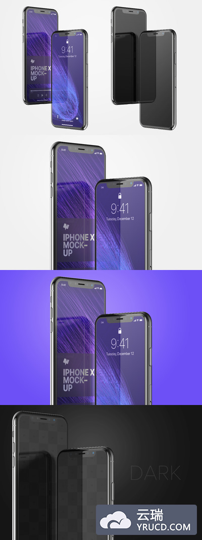 iPhone手机样机 iPhone X Mockup 08