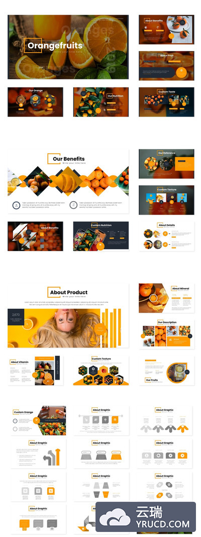 高端创意主题的PPT模板下载[PPTX]