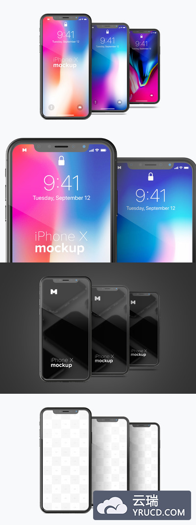 手机样机素材 Free iPhone X Mockup 03