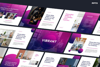 有创意的时尚PPT模板套装下载[PPTX]