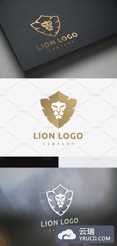 狮子矢量图标 Lion Logo