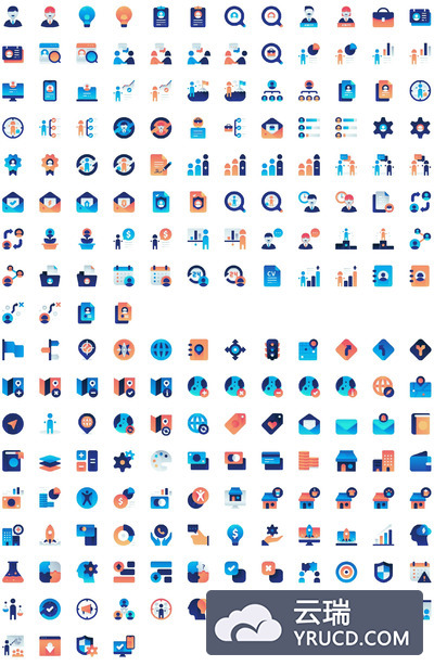 1000+矢量渐变图标