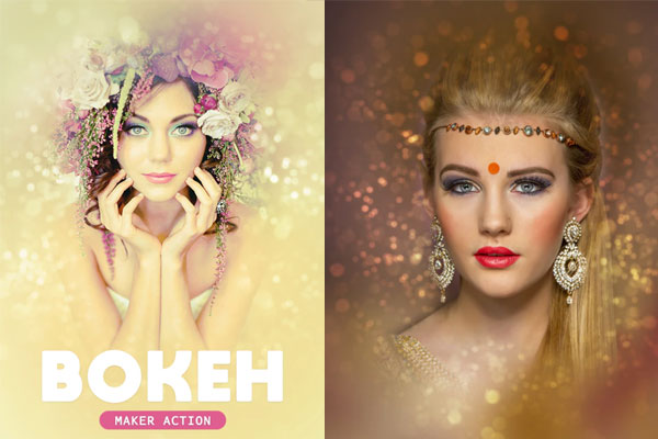 散景艺术效果照片处理PS动作下载