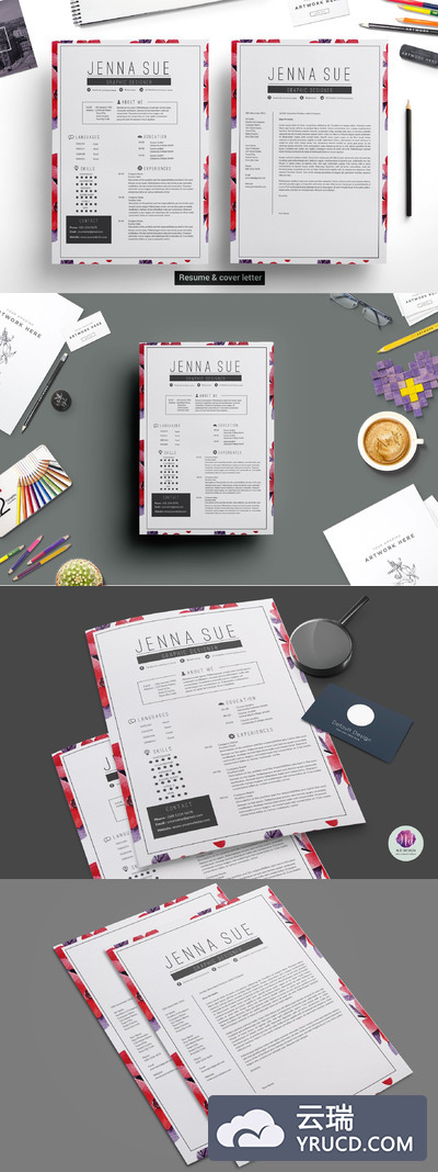 现代高端简历模板 Modern resume template