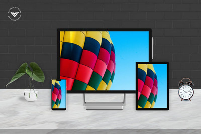 响应式的UI样机展示模型mockups