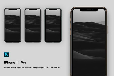 实用的 iPhone 11 手机样机素材下载[PSD]