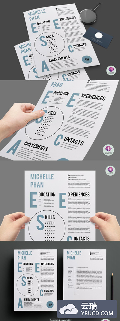 个性简历模板 Resume template