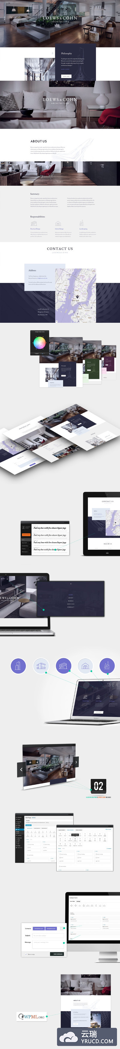 业务主题博客皮肤 Architekt - WP Business Theme