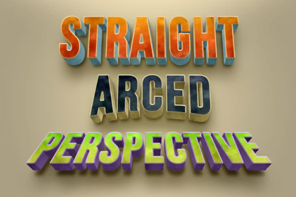 3D多彩文本效果ps动作下载