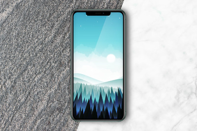 简单的 iPhone 11 样机[PSD]