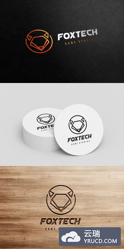 动物狐狸logo图标 Fox Logo