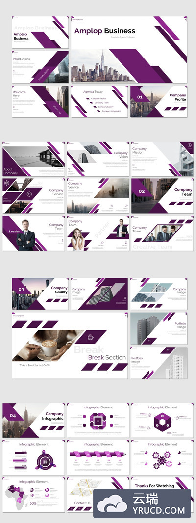 极简主义创意极简主义PPT模板下载[PPTX]