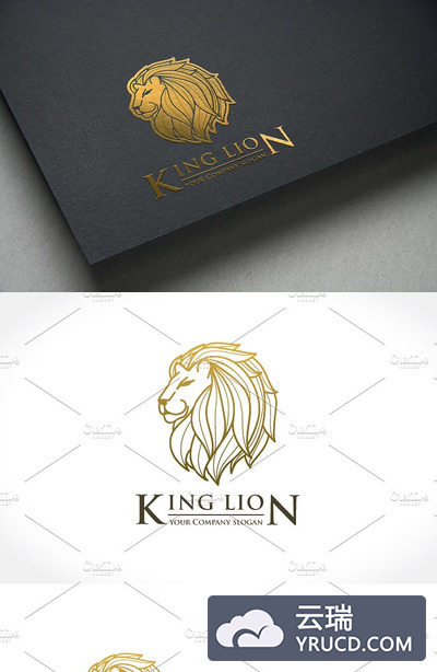 狮子logo素材 Lion