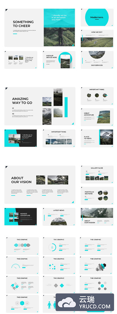 数码产品介绍PPT模板下载[PPTX]