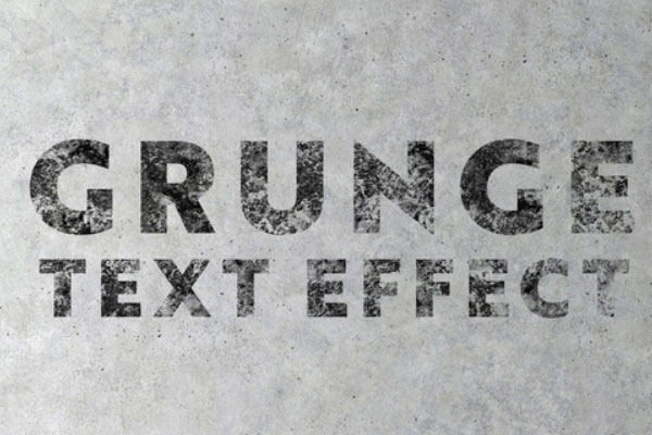 粗糙水泥墙文字效果logo展示样机模板