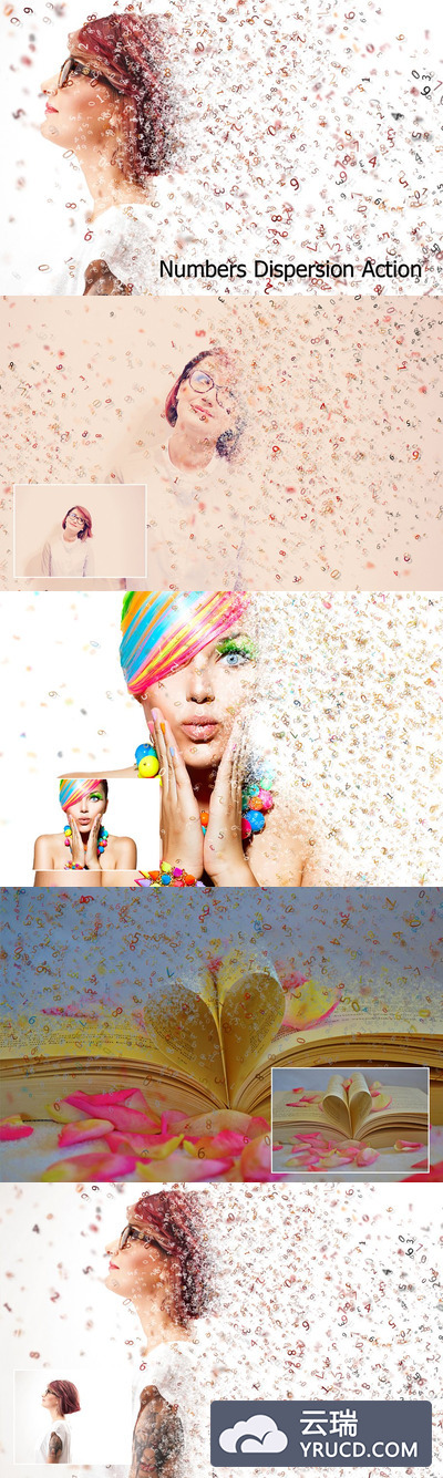 数字分散ps动作 Numbers Dispersion Action