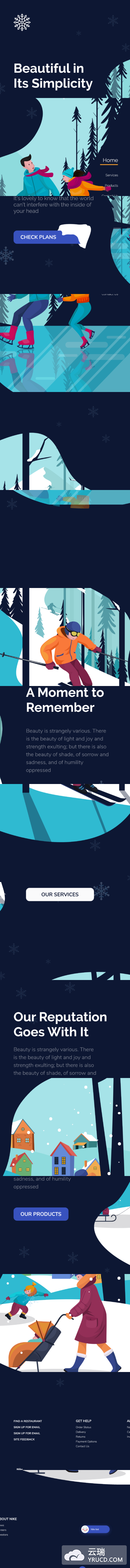 启动页常用矢量插画素材下载[XD]