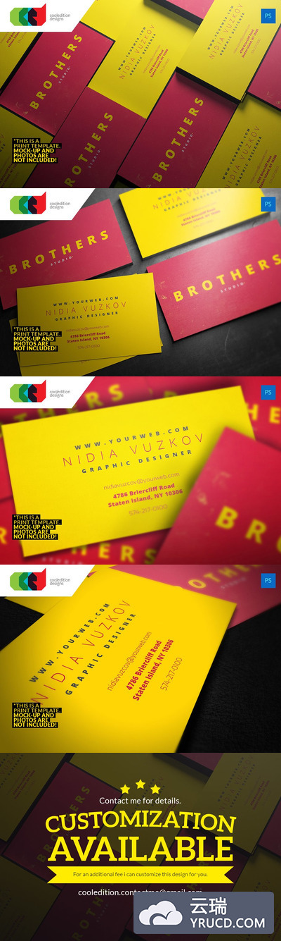 名片设计模板 Business Card 20