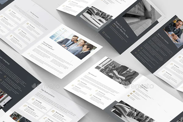 5合1企业商业多用途宣传册套装