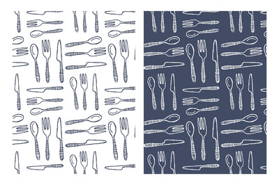 厨房图案背景纹理 Kitchen Pattern