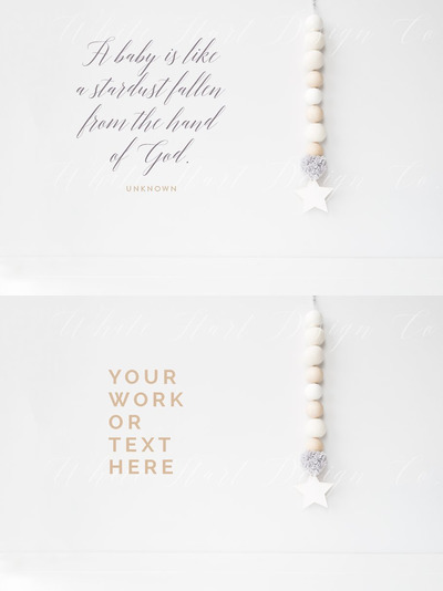 照片样机素材 Styled stock photo - Nursery