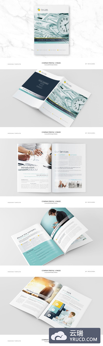 企业公司画册 Company Profile - 8 Pages