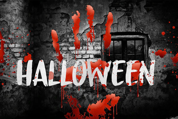 恐怖的万圣节文字效果图层样式