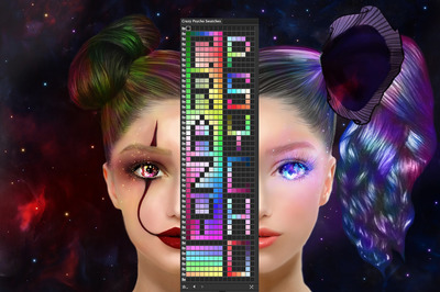 AI调色板 Crazy Psycho Ai Swatches