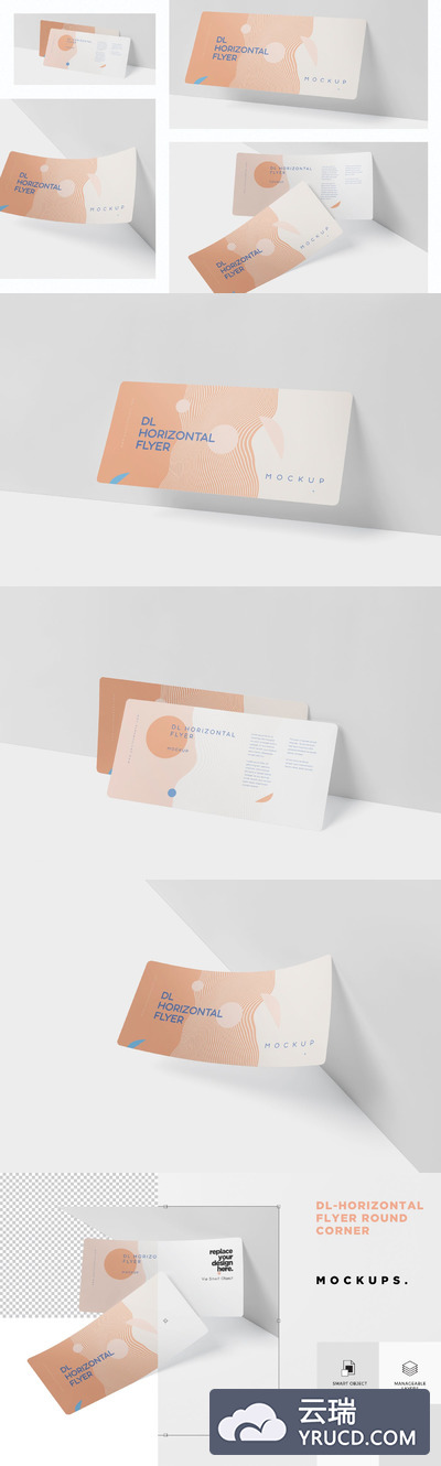 海报传单样机下载[PSD]