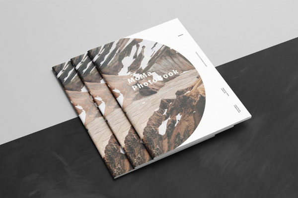 时尚多用途的摄影作品集杂志画册模板