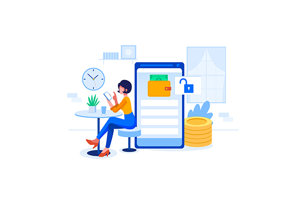 时尚高端多用途的高品质抽象banner海报插画着陆页设计模板集合