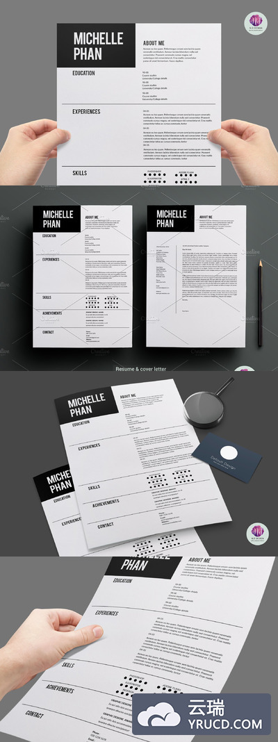 高端简历模板 Resume template