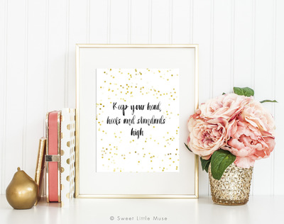 艺术壁画插画 Printable Wall Art Quote