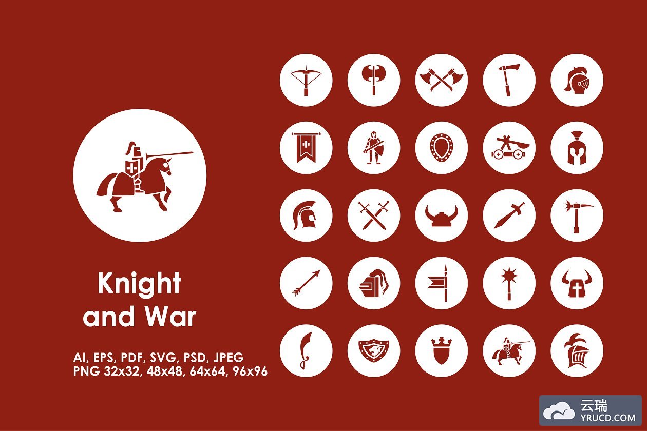 国外战争游戏图标 Knight and War icons