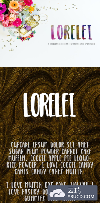 趣味设计字体 Lorelei