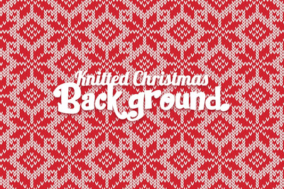 针织圣诞节背景纹理素材下载[Ai]
