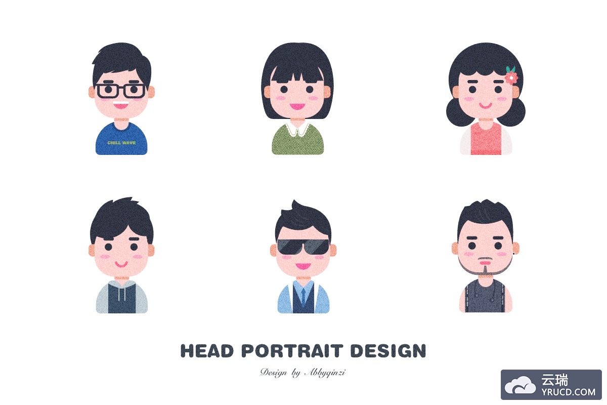 Sketch打造的卡通头像设计