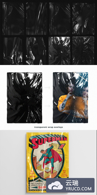 塑料箔纸覆盖层样机[PSD]