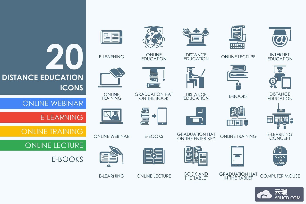 安全图标素材 20 Security icons