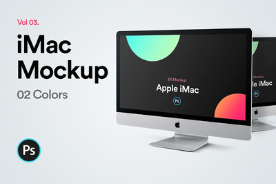 iMac 2019 最新苹果电脑样机下载[PSD]