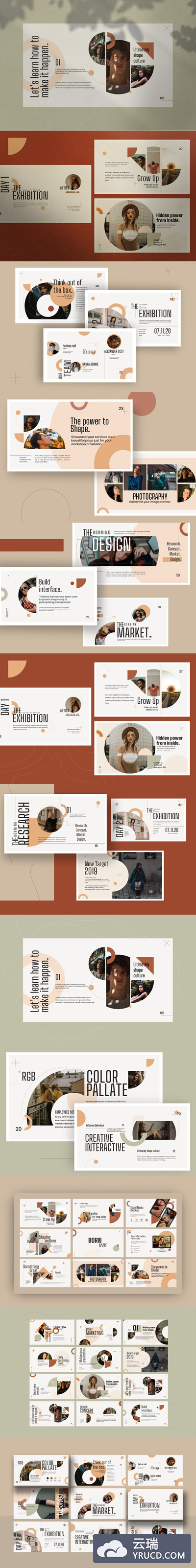 有创意的个性PPT模板下载[PPTX]